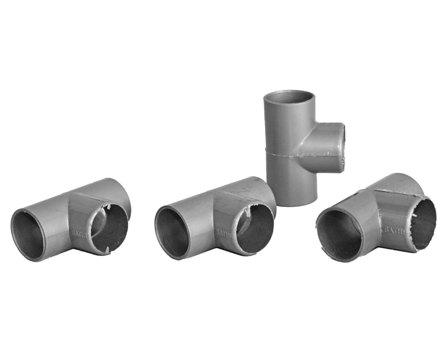 CONDUCT PIPE TEE 19 MM